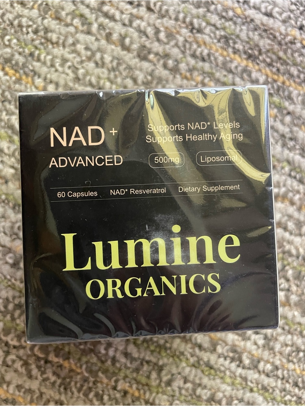 NAD+ Advanced Supplement - Black & Lime